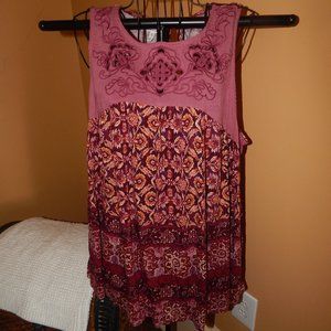 NWT Ladies Maurices Blouse- Top - Shirt ~ Sleevless ~ Size XL